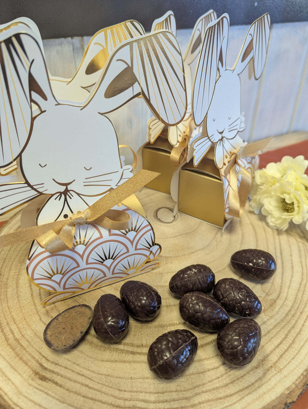 Gros Bunny oeufs pralinés