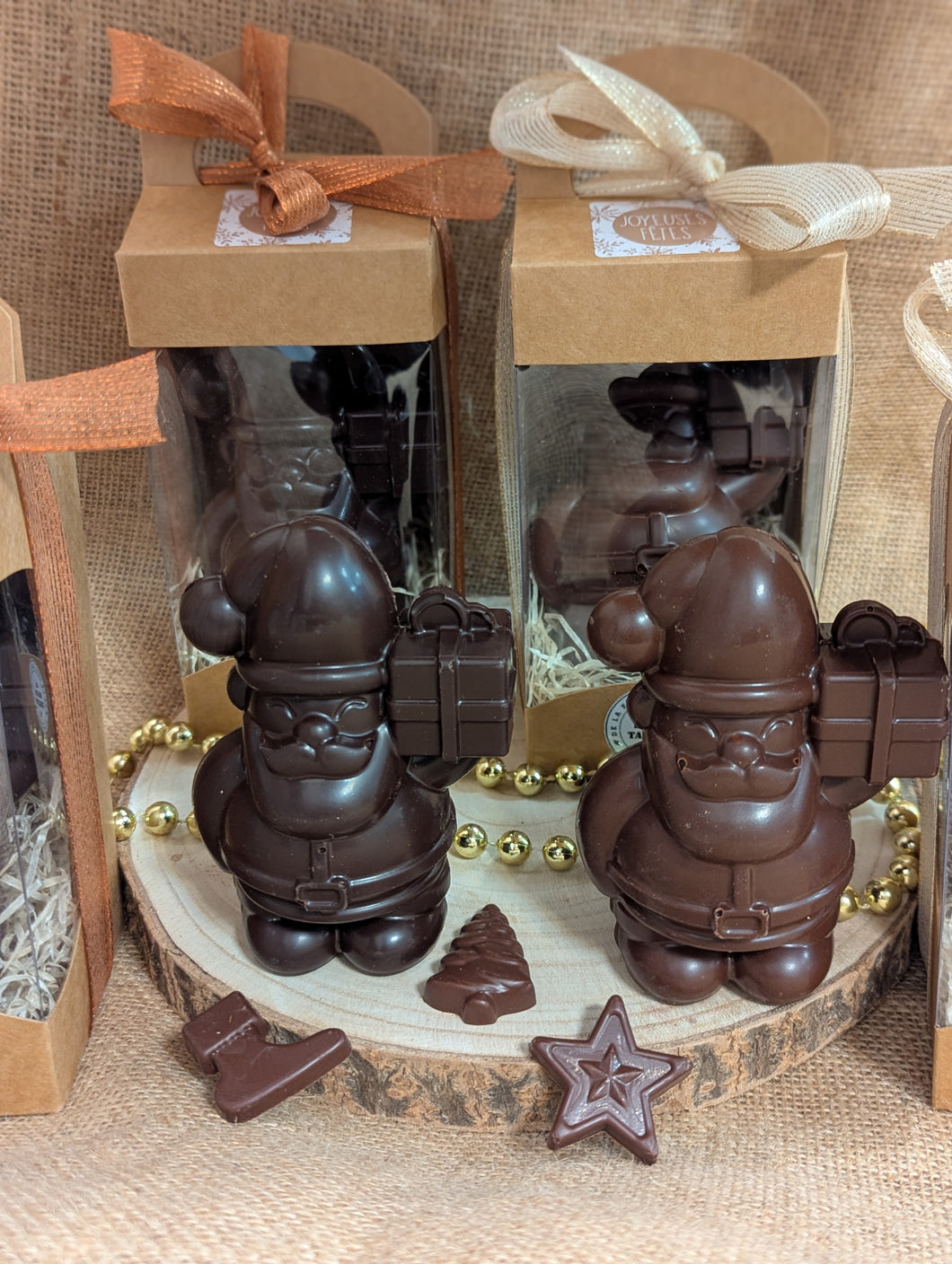 Père Noël en chocolat